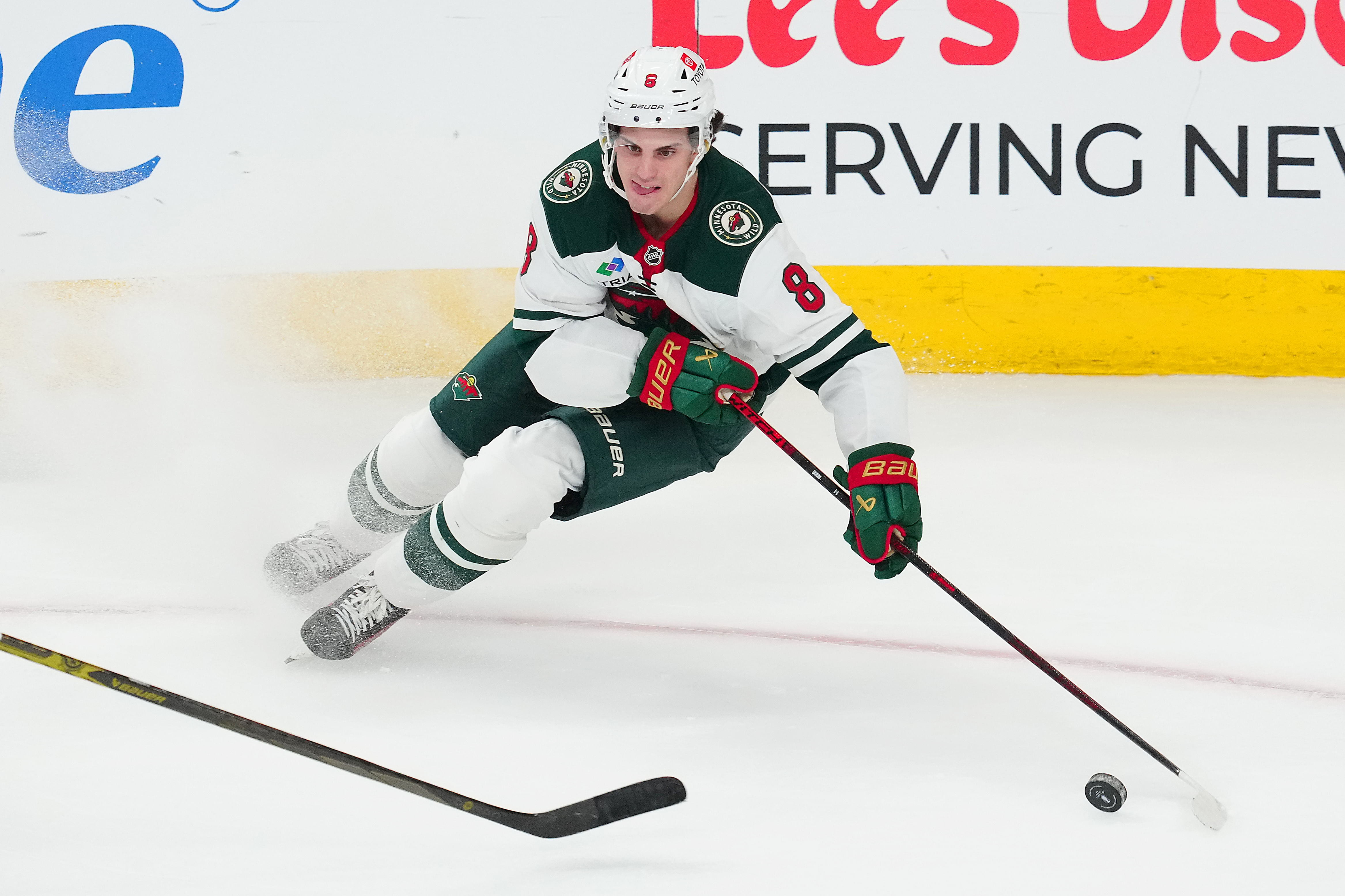 Zeev Buium made his NHL debut last season - Source: Imagn